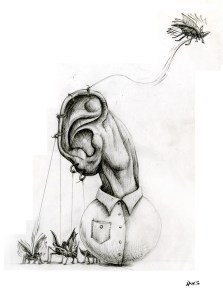 Concept Drawing - Pencil on paper