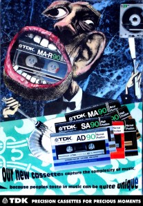 Graphic Design; Campaign - Series for TDK